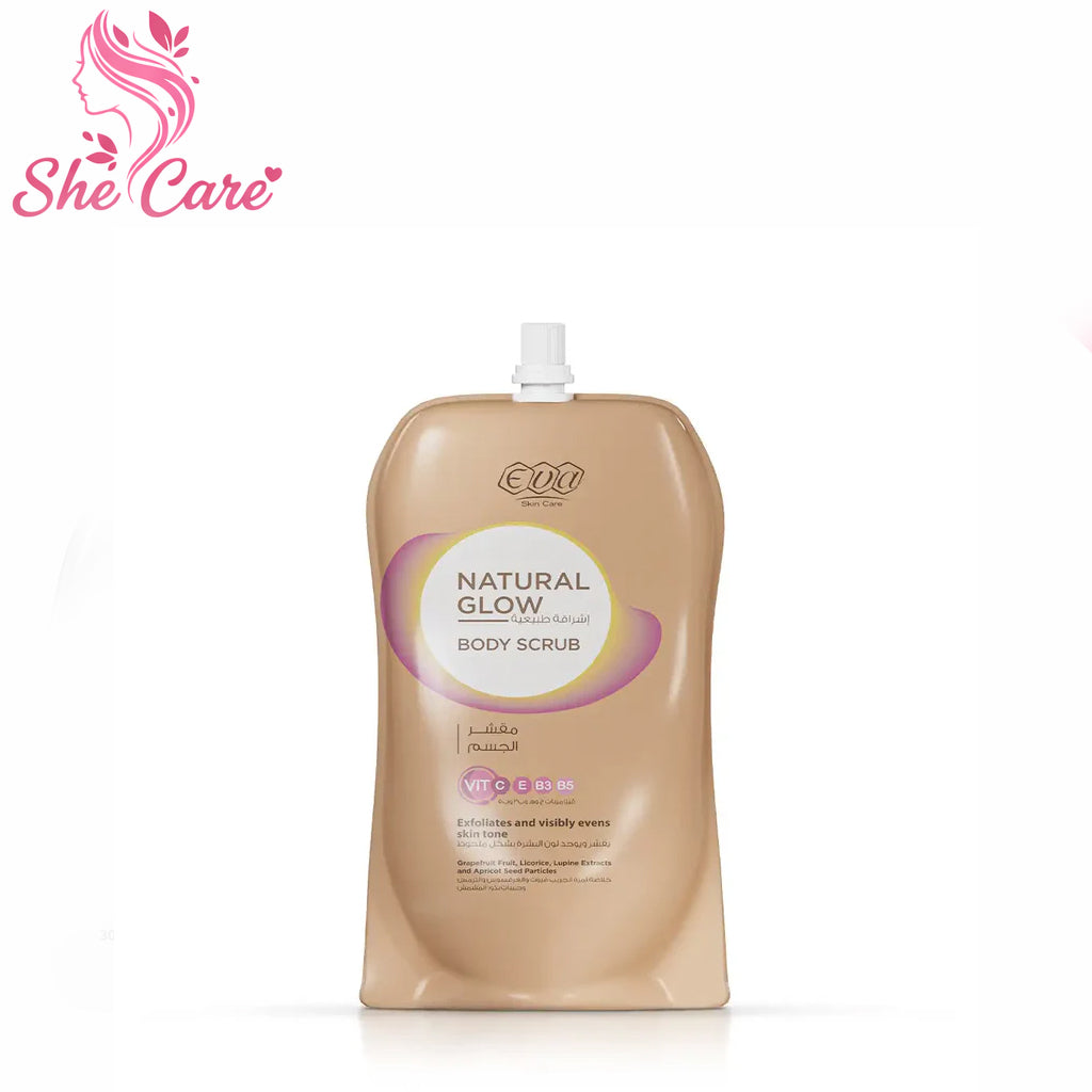 Eva Skin Care Natural Glow Body Scrub Pouch 250 Gm
