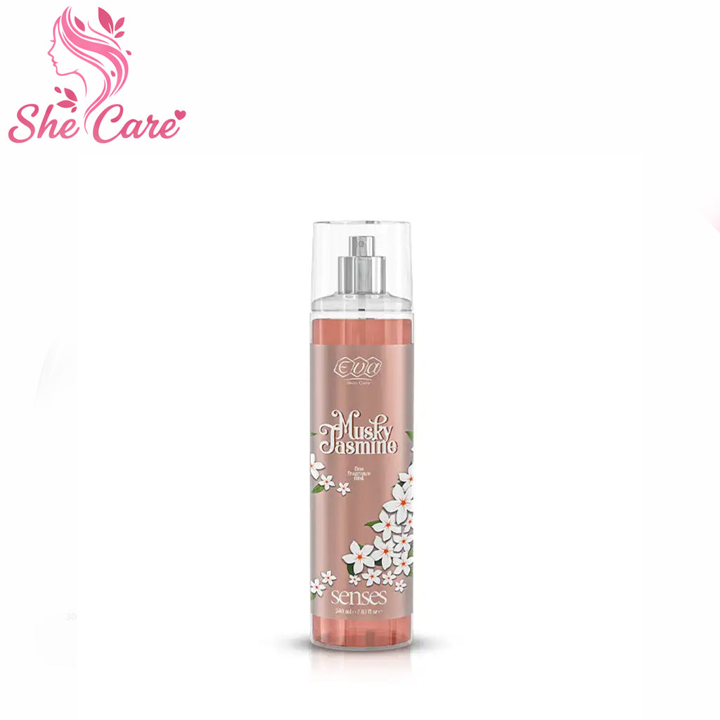 Eva Skin Care Senses Body Splash Musky Jasmine 240 Ml