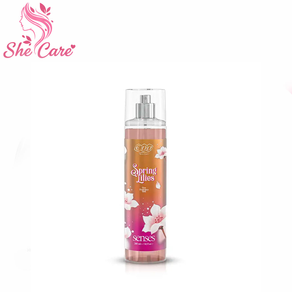 Eva Skin Care Senses Body Splash Spring Lilies 240 Ml