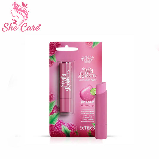 Eva Skin Care Senses Lip Balm Wild Raspberry 4 Gm