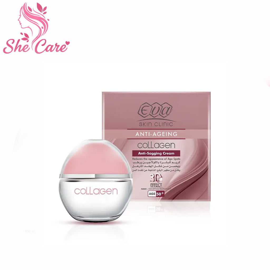 Eva Skin Clinic Anti-Ageing Collagen Anti-Sagging Cream For Signs Of Ageing (+50) 50 Ml