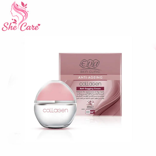Eva Skin Clinic Anti-Ageing Collagen Anti-Sagging Cream For Signs Of Ageing (+50) 50 Ml