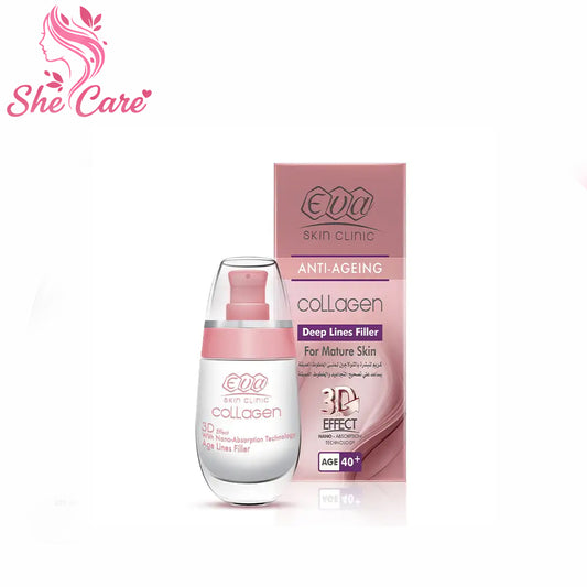 Eva Skin Clinic Anti-Ageing Collagen Deep Lines Filler For Mature Skin (+40) 50 Ml