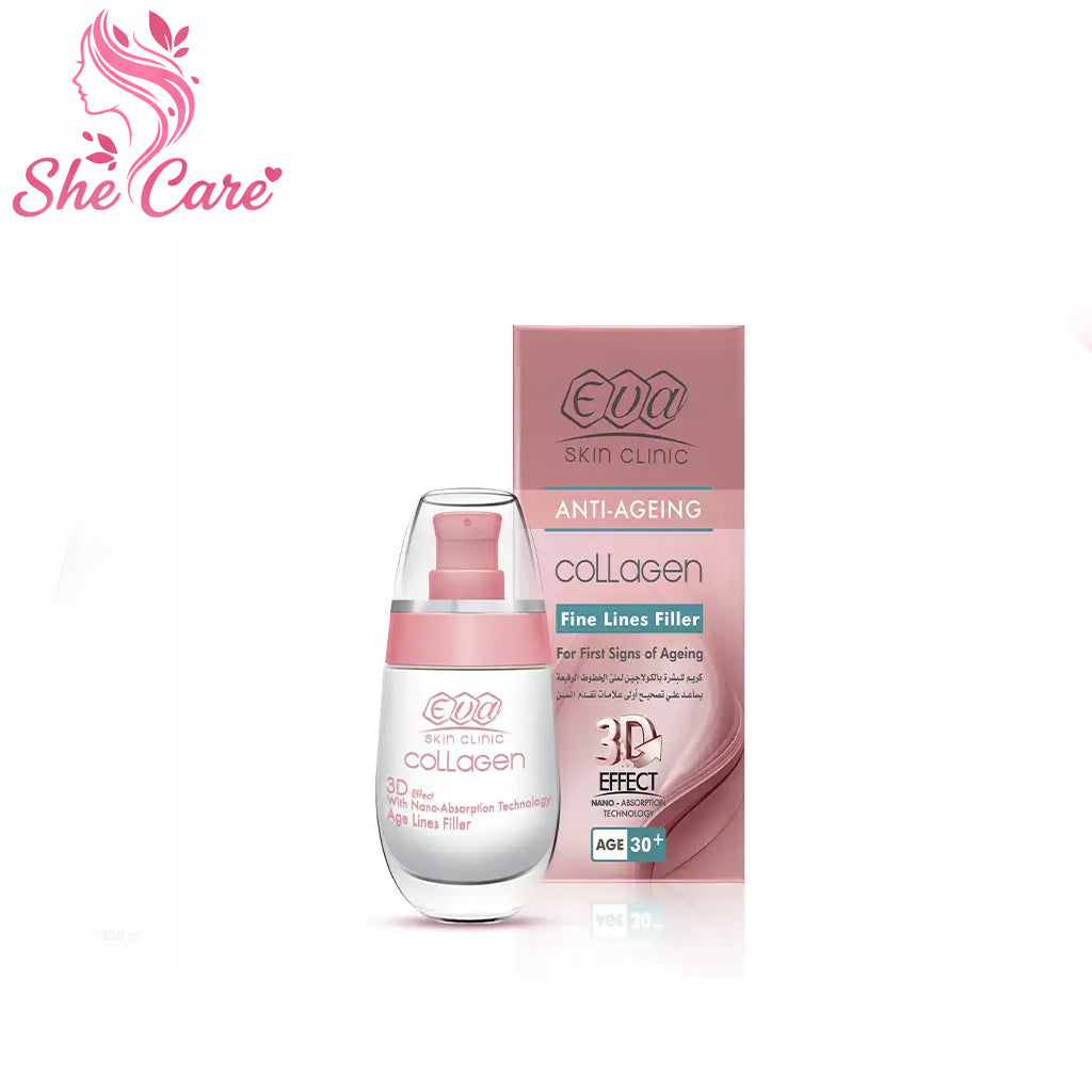 Eva Skin Clinic Anti-Ageing Collagen Fine Lines Filler For First Signs Of Ageing (+30) 50 Ml