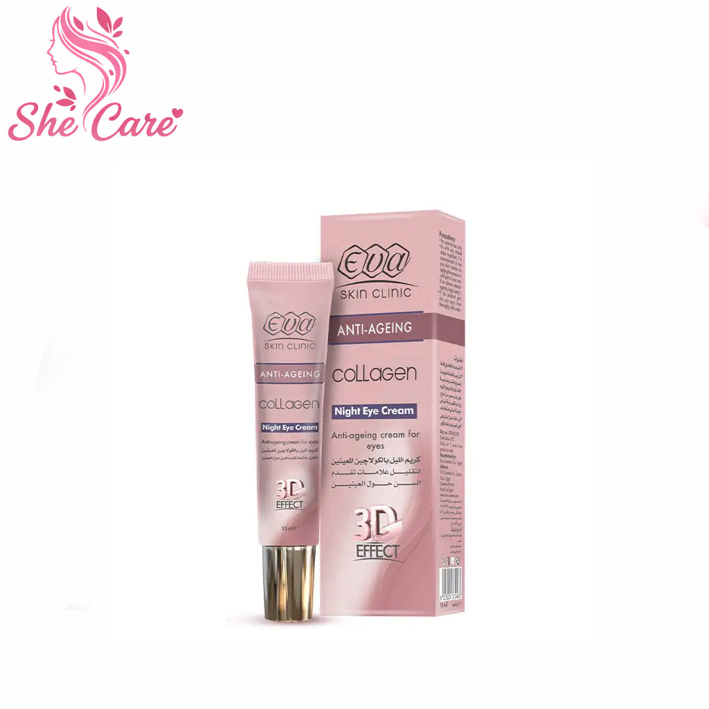 Eva Skin Clinic Anti-Ageing Collagen Night Eye Cream 15 Ml