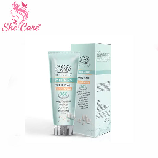 Eva Skin Clinic White Pearl Facial Scrub 100 Ml