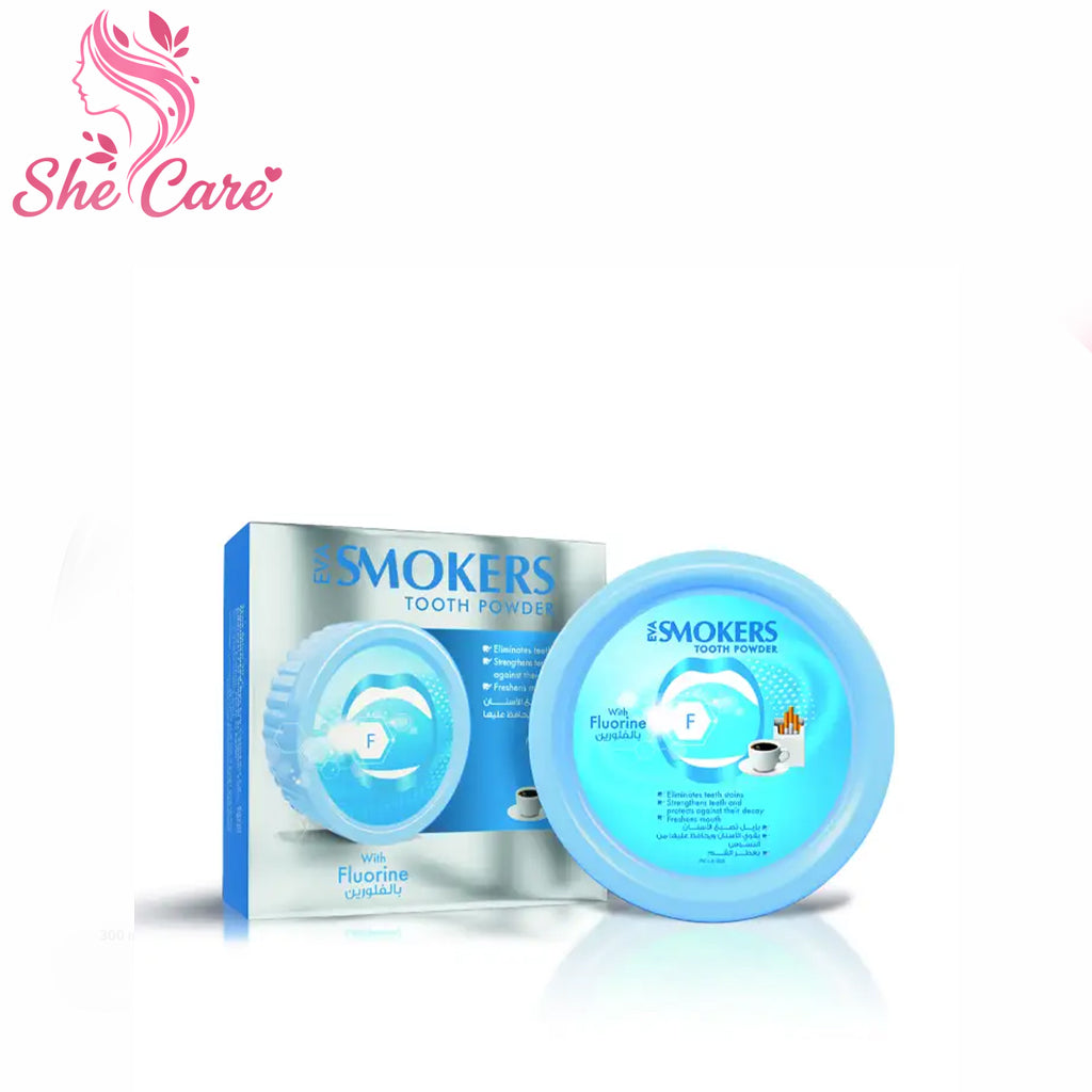 Eva Smokers Cleansing Tooth Powder With Fluorine 40 Gm