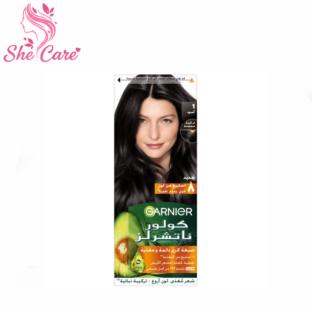 Garnier Color Naturals Permanent Creme Hair Color 1 Black