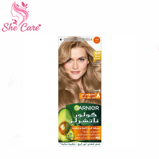 Garnier Color Naturals Permanent Creme Hair Color 8-11 Deep Light Ash Blonde