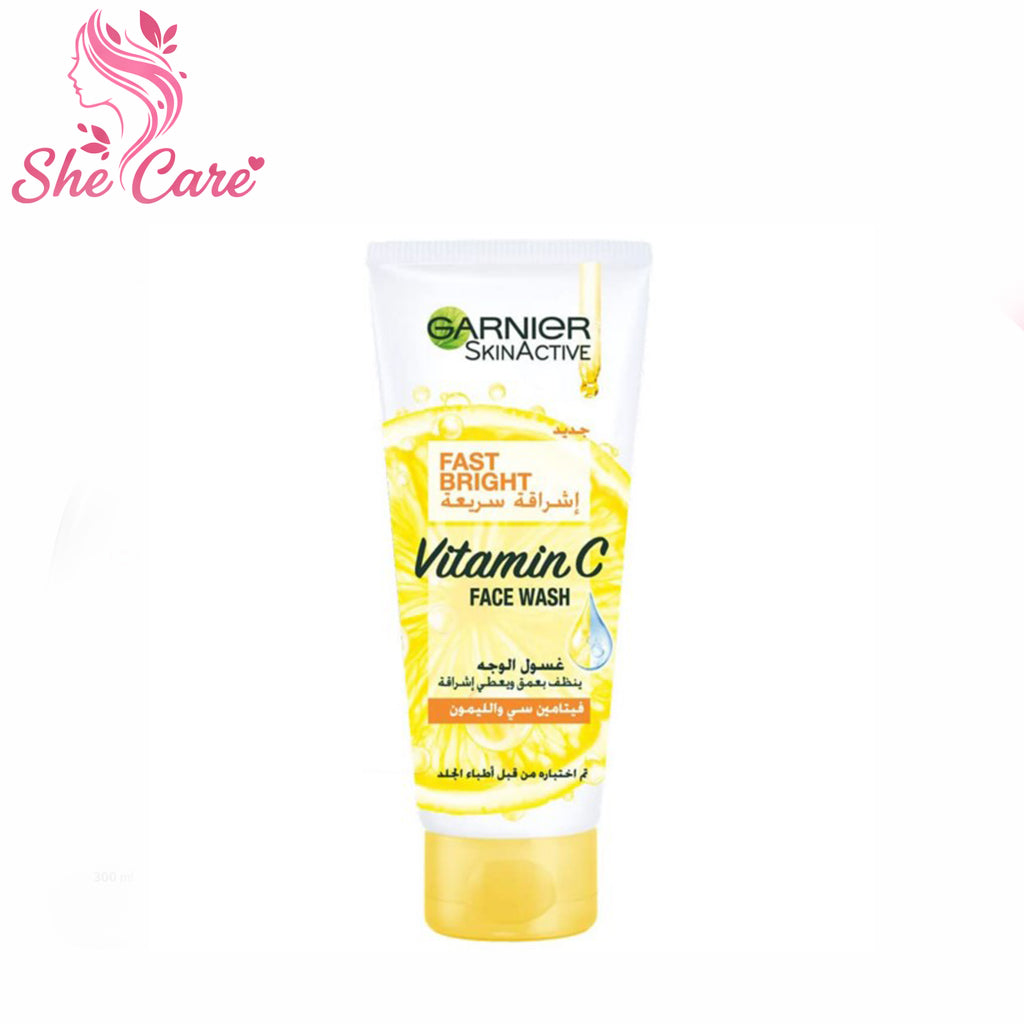 Garnier Face Wash Vitamin C 100Ml