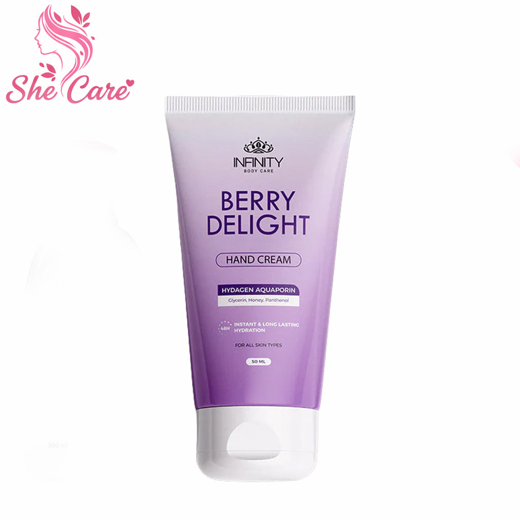 Infinity Hand Cream Hydagen Berry Delight 50Ml