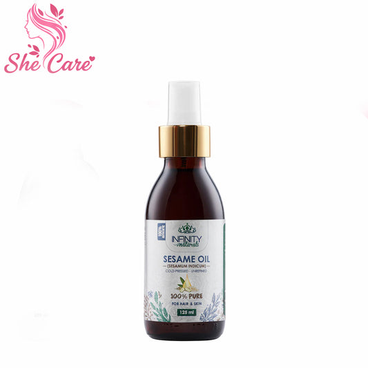 Infinity Naturals Pure Sesame Oil 100% 125Ml