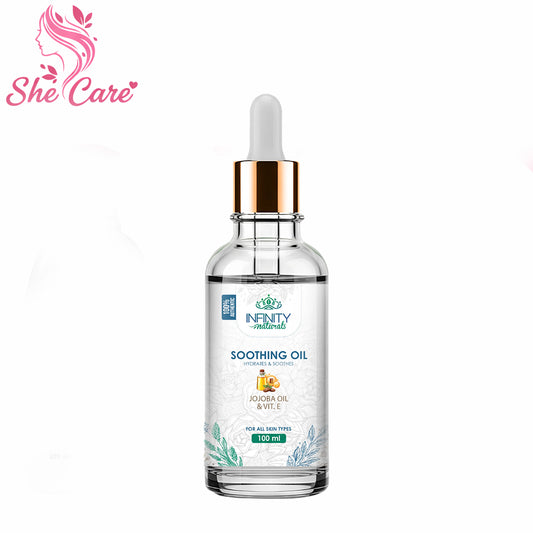 Infinity Naturals Soothing Oil Jojoba & Vitamin E 100Ml