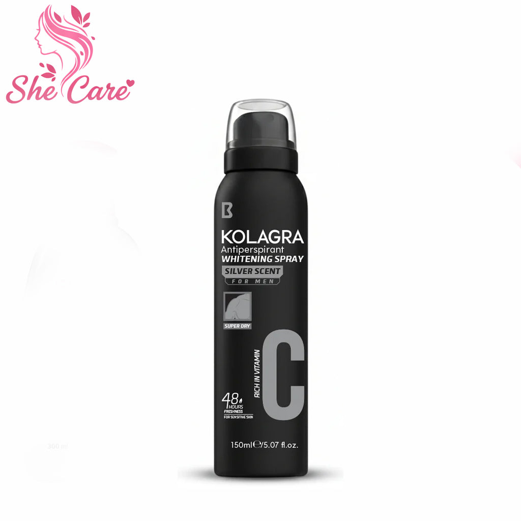 Kolagra Antiperspirant WHITENING SPRAY For Men-150ml