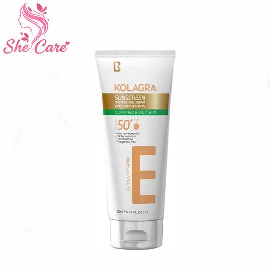 Kolagra Sunscreen Dry Touch Gel cream SPF 50+