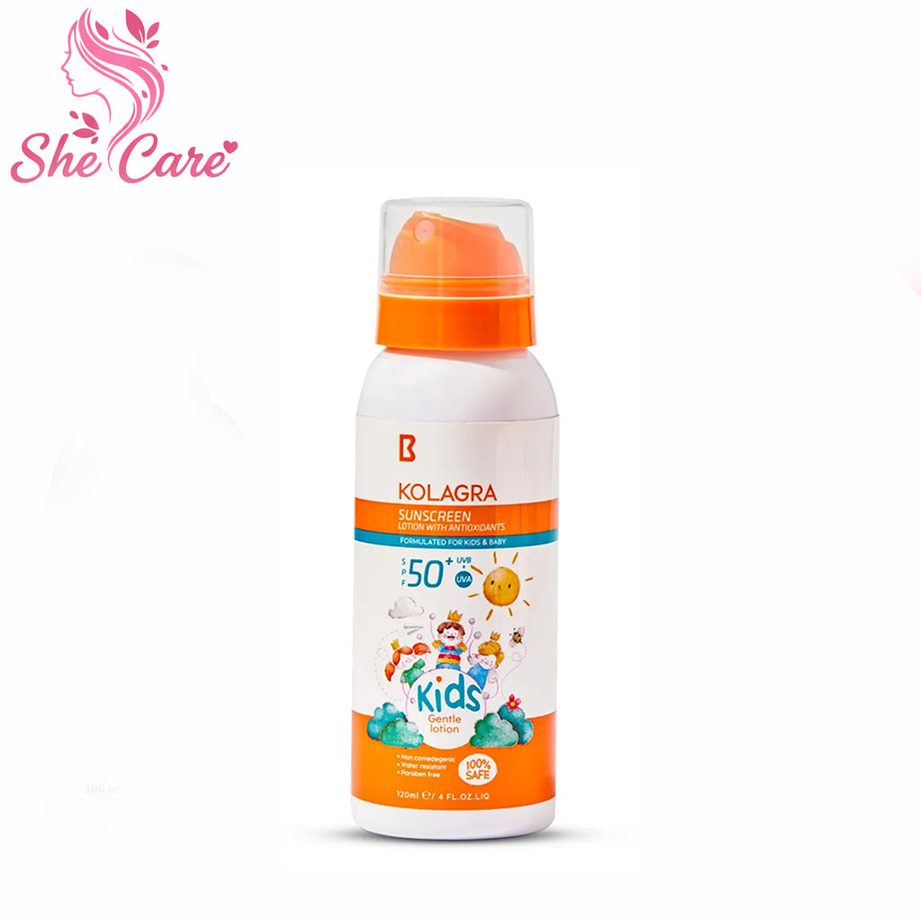 Kolagra Kids Sunscreen Lotion SPF 50+