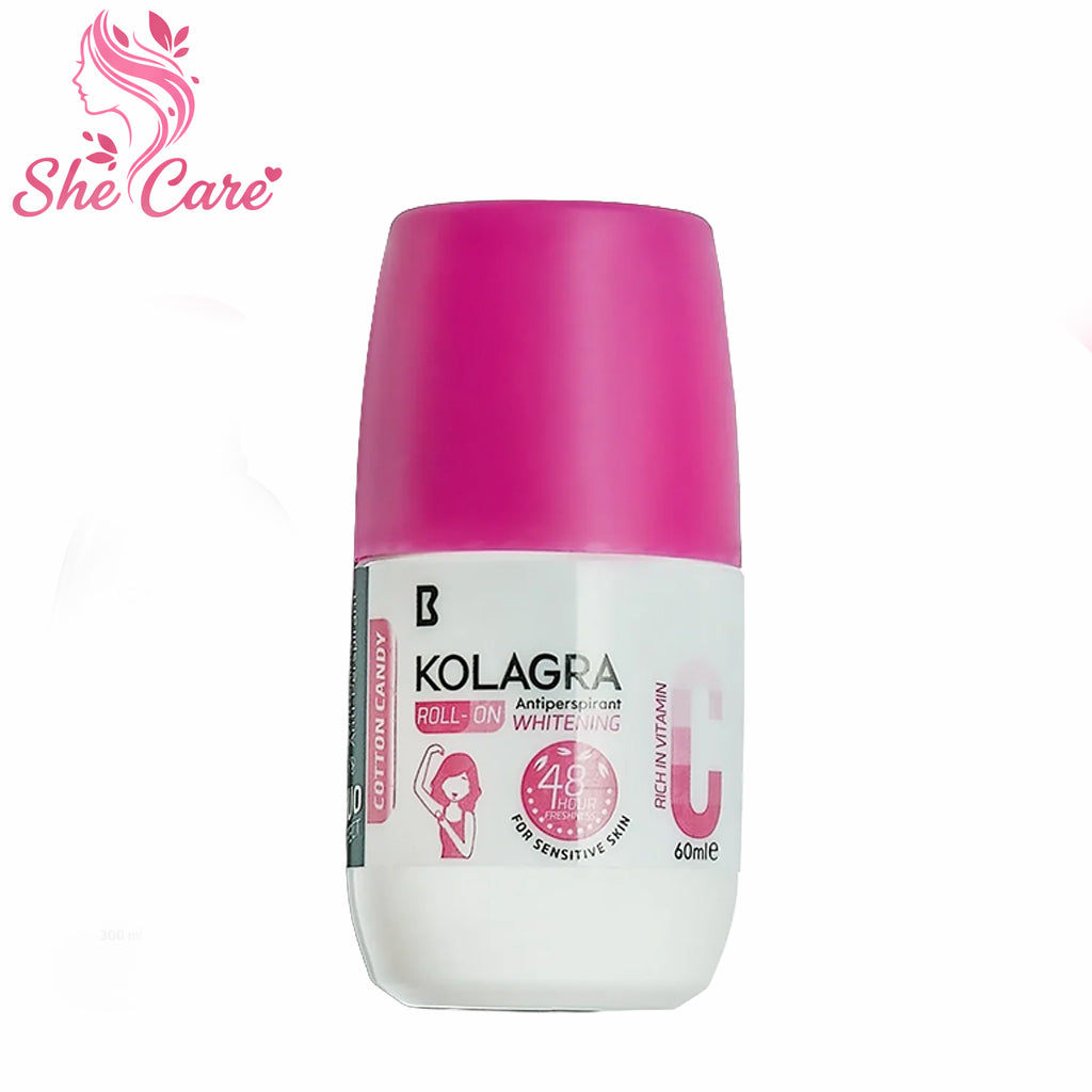 Kolagra Whitening Roll On Cotton Candy
