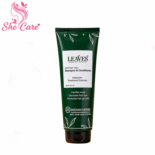 Leaves Anti Hair Loss Shampoo & Conditioner 200Ml