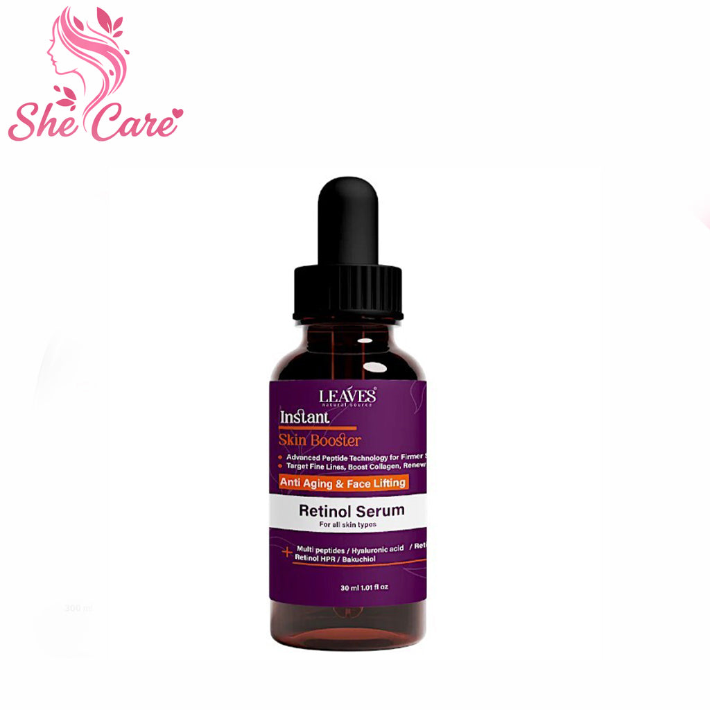 Leaves Retinol Serum For All Skin Types 30ml