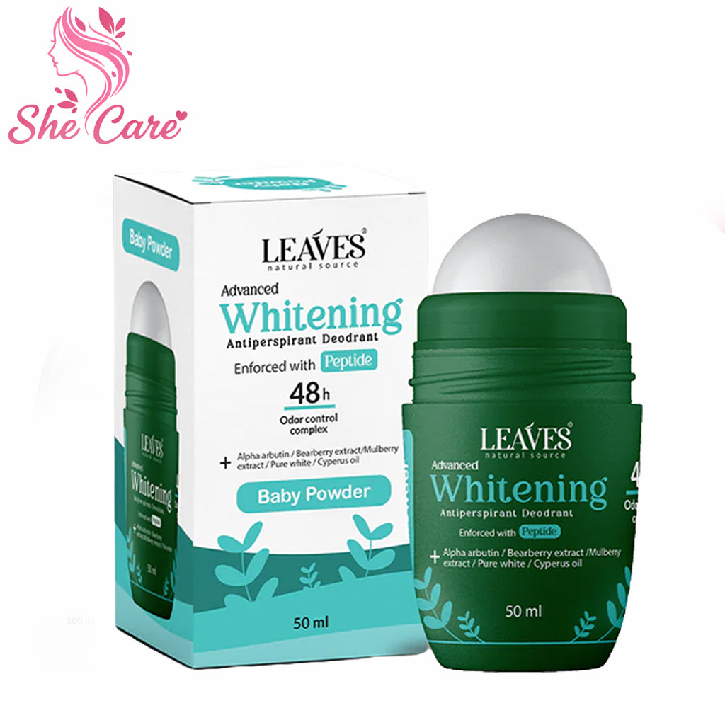 Leaves Roll On Baby Powder 50Ml