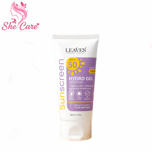 Leaves Sunscreen Hydro Gel 50Ml