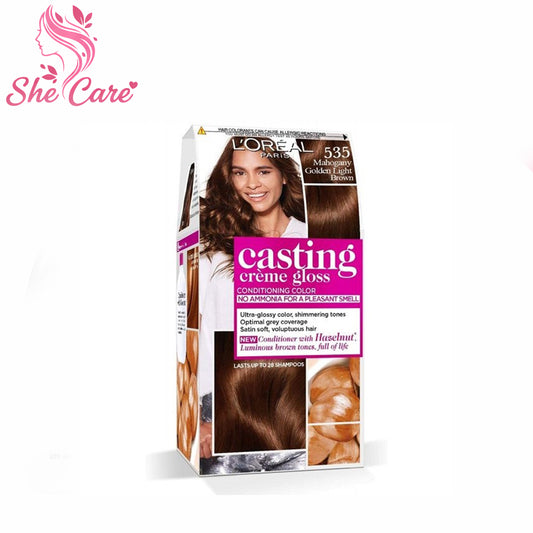 Loreal Casting Creme Gloss 535 Mahogany Golden Light Brown