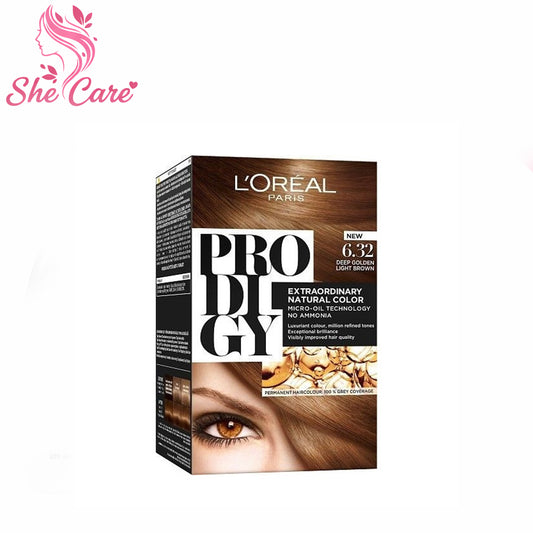 Loreal Prodigy Ammonia Free 6-32 Dark Blonde Gold