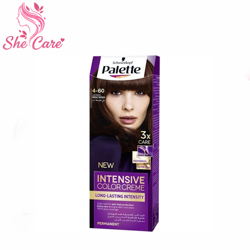Palette Intensive Color Creme 4-60 Lustrous Medium Brown