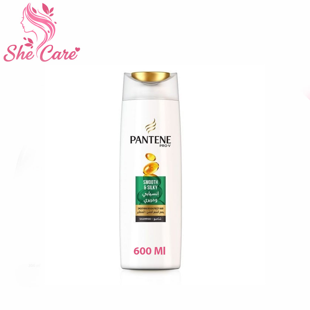 Pantene Shampoo Smooth & Silky 600Ml