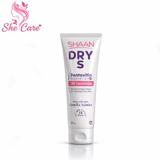 Shaan Dry S Cream Fragrance Free For Dry Face 100gm