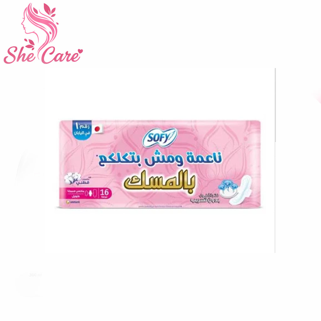 Sofy Soft Musk Maxi Thick Long 16 Pads