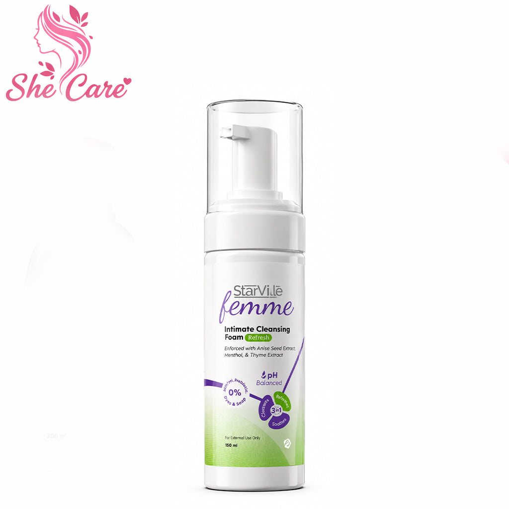 StarVille Femme Intimate Cleansing Foam Hydrate 150 ml