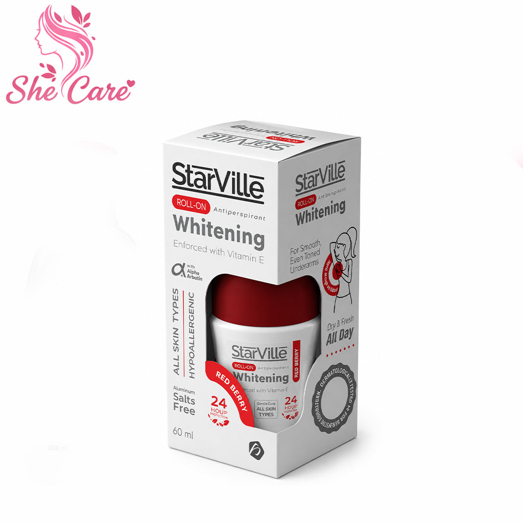 Starville Whitening Roll on Redberry Scent 60 ml