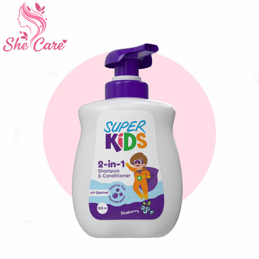 Superkids 2 In 1 Shampoo & Conditioner 500ml