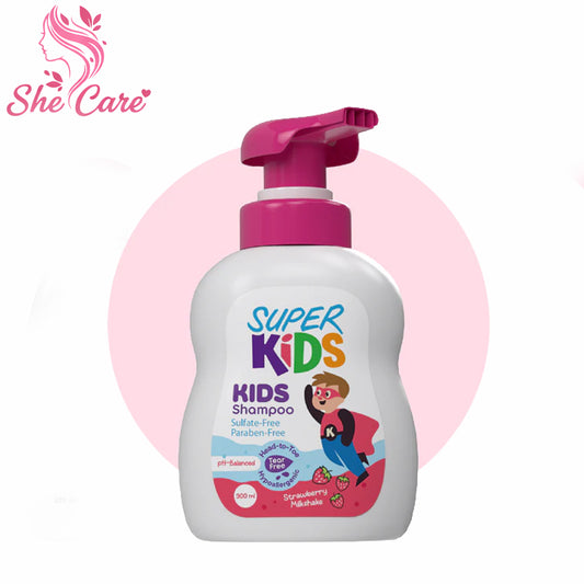 Superkids Kids Shampoo Strawberry Milkshake 300ml