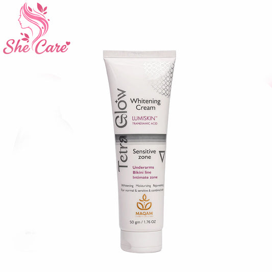 Tetra Glow Sensitive Zone Whitening Cream (50 gm)