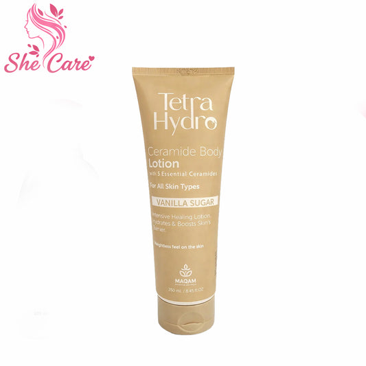 Tetra Hydro Ceramide Body Lotion - Vanilla Sugar Scent (250ml)