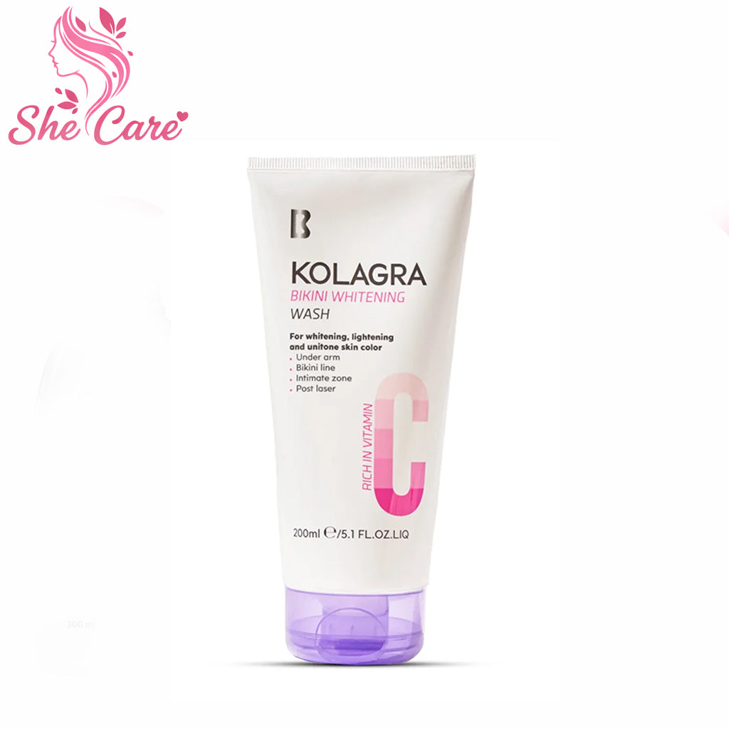 kolagra Bikini Whitening wash 200 ml